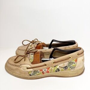 Sperry‎ Angelfish Tropical Pattern Boat Shoes, 11